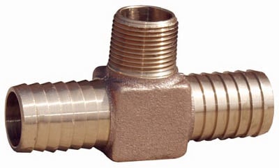 HT175NL 1 in. Insert x 0.75 in. Male Pipe Thread x 1 in. Insert Hydrant Tee