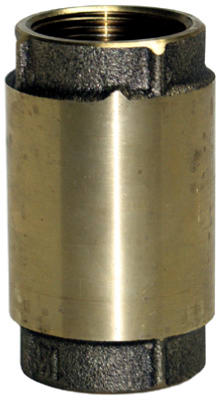 CV-100NL 1 in. Brass, Check Valve - Rated At 200 PSI