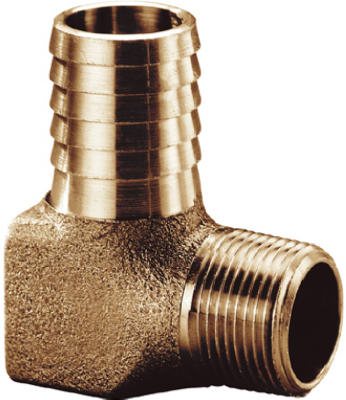 HE7575NL 0.75 x 0.75 in. Brass- Hydrant Elbow