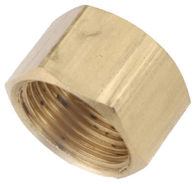 700081-08 0.5 in. Brass Compression Cap, Pack Of 10