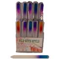 Diamond Visions 01-0289 Glass Nail File, 100 Percent Pure Glass - Assorted - Pack Of 60 Diamond Visions 01-0289 Glass Nail File, 100 Percent Pure Glass - Assorted - Pack Of 60