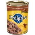 Pedigree 01018 22 oz. Chunky Beef Bacon & Cheese Dog Food, Pack Of 12 Pedigree 01018 22 oz. Chunky Beef Bacon & Cheese Dog Food, Pack Of 12