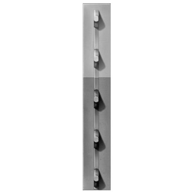 Chicago Heights Steel FRPT13300060Y5R 1.33 x 6 in. Gray Studded T-Post- Pack ...