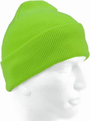 F4709-311-OS Florescent Green Watch Cap