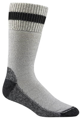 F2062-792-XL Extra Large Diabetic Thermal Sock - Gray & Black
