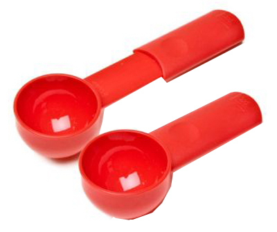Picture of Bradshaw 12475 Plastic Coffee Measure Scoop - Red&#44; Pack Of 6