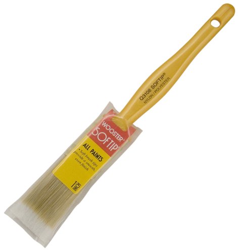 Wooster Brush Q3108-1 1 in. Softip Nylon & Polyester Paint Brush