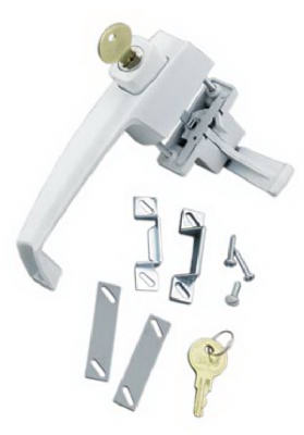 VK333X3WH Push Button Key Lock, White