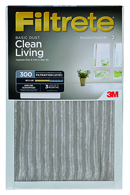 Picture of 3M 322DC-6 Gray Dust Reduction Filtrate Filter&#44; 20 x 30 x 1 in. - Pack of 6