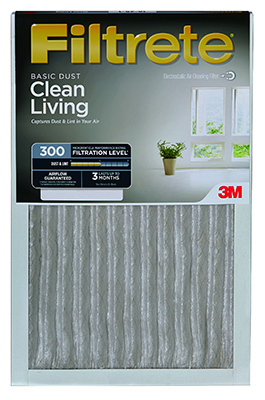 Picture of 3M 301DC-6 Gray Dust Reduction Filtrate Filter&#44; 16 x 25 x 1 in. - Pack of 6