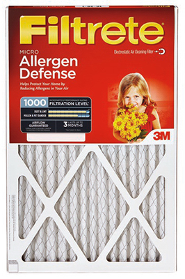 Picture of 3M 9805-2PK-HDW 2 Pack Allergen Filter&#44; 14 x 20 x 1 in. - Pack of 3