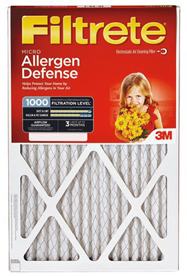 Picture of 3M 9812-6 Red Micro Allergen Filtrate Filter&#44; 24 x 24 x 1 in. - Pack of 6