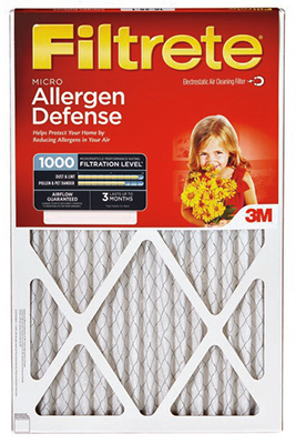 Picture of 3M 9804-2PK-HDW 2 Pack Micro Allergen Reduction Filter- 14 x 25 x 1 in. - Pack of 3