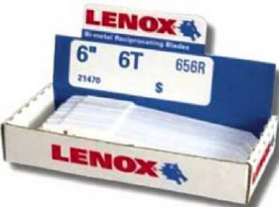 22757OSB624R 24 TPI Lenox Reciprocating Saw Blade- 6 in. - Pack of 50 -  American Saw, 700056