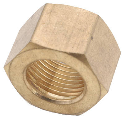 700061-05 0.31 in. Brass Compression Nut, Pack of 10