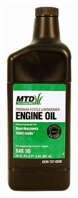 Picture of Arnold OEM-737-0208 MTD 4 Cycle Premium Grade Lawnmower Oil 20 oz.&#44; Pack of 12