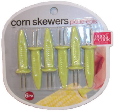 Picture of Bradshaw 12585 6 Count Jumbo Corn Skewer&#44; Pack of 4