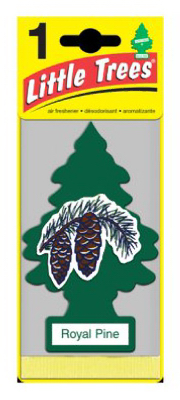 U1P-10101 Royal Pine Air Freshener - Green- Pack Of 24