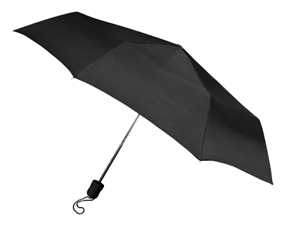 Picture of Chaby International 813 Weather Station Manual Super Mini Umbrella - Black- Pack Of 6