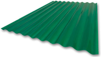 Picture of Crane Composites C25SF.338 26 in. x 8 ft. Super 600 Heavy Duty Fiberglass Panel - Green- Pack Of 10