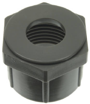 81422 Plastic Ballcock Supply Coupling Nut - White - Pack of 6 - Durable Design