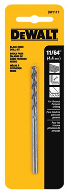 Picture of Dewalt Accessories DW1111 0.17 in. Black Oxide Drill Bit - Pack Of 5