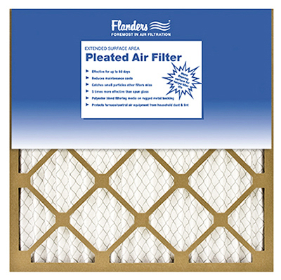 81555.011425 14 x 25 in. Basic Pleated Air Filter Kraft Frame With Wirebacked Media - Pack Of 12