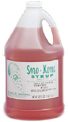 Picture of Gold Medal 1223 10.35 lbs. Sno-Kone Cherry Snow Cone Syrup - Gallon- Pack Of 4
