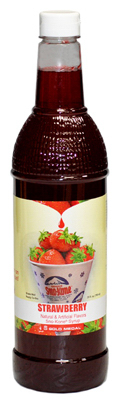 Picture of Gold Medal 1427 750 ml. Strawberry Ready To Use Sno-Kone Syrup - Pack Of 12