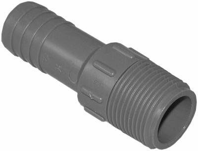 350405 0.5 in. Poly Male Pipe Thread Insert Adapter