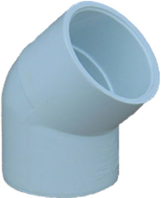 30610 1 in. 45 degree Slip x Slip Ell White, Pack of 10