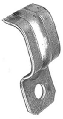 26219 Steel Service Cable Strap - 1-Hole - Pack of 10 - Durable Steel Construction