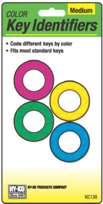KC130 Key Identifiers - Medium 4 Pack- Pack Of 5