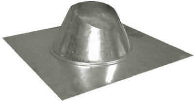 Imperial Manufacturing GV1383 4 in. Galvanized Rainproof Flashing 0.25 Pitch- Pack Of 3