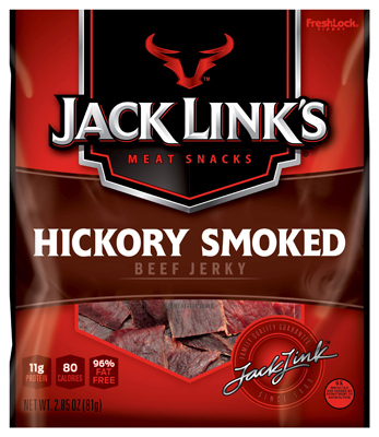 Picture of Jack Links 10000007609 0.18 lbs. Original Hickory Smoked Beef Jerky- Pack Of 8