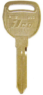 B93-P1112 0.25 x 3 in. Ilco Master Key Blank- Pack Of 10