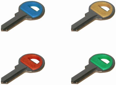 M1-PC Primary Master Lock Key- Nickel Plated Brass- Pack of 5