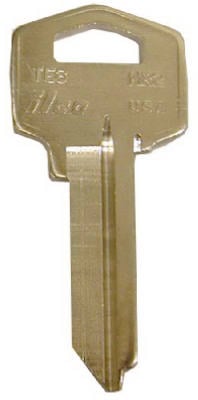 HR2-TE3 Harlock Lock Key Blank, Pack of 10