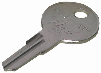1639 Larson DR Key, Nickel Plated Brass, Pack of 10