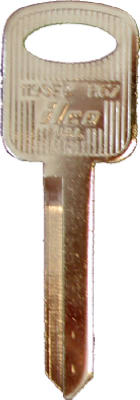 H67-P Plastic Head Ford Ignition & Door Key Blank