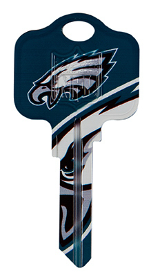 Picture of Kaba KCKW1-NFL-EAGLES NFL KW1 Eagles Team Key Blank&#44; Pack Of 5