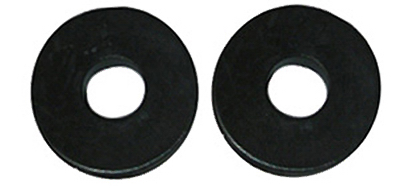 02-1100P 2 Pack 00 Neoprene Flat Faucet Washer, Pack Of 10
