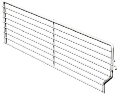Picture of Lozier Store Fixtures BFD315 BCP 3 High x 15 Deep in. Wire Bin Divider - Pack Of 40