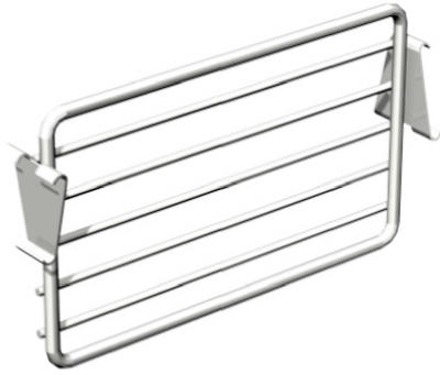Picture of Lozier Store Fixtures BFCD304 BCP 3 High x 4 Wide in. Wire Cross Bin Lozier Divider - Pack Of 40