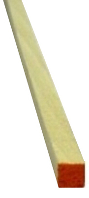 444550 0.25 x 36 in. Poplar Square Dowel- Pack Of 25