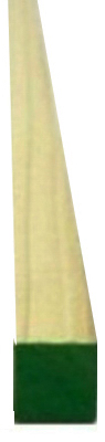 444552 0.5 x 36 in. Poplar Square Dowel, Pack Of 16