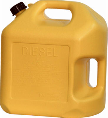 8500 5 Gallon Self Venting Diesel Can - Yellow