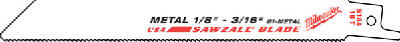 48-01-2093 8 in. 8-12T Reciprocating Blade, Pack of 25