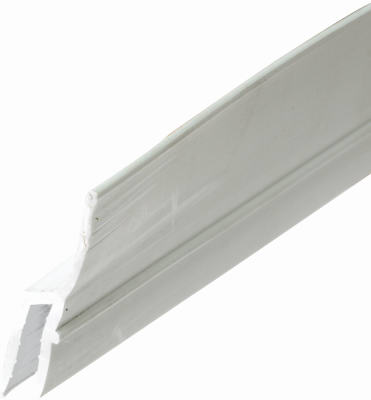 PL 15967 1 x 72 in. Rigid Vinyl Lip Window Frame - White Finish