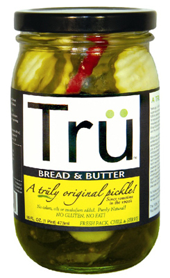3018 Tru All Natural Bread & Butter Pickles, Pack Of 12